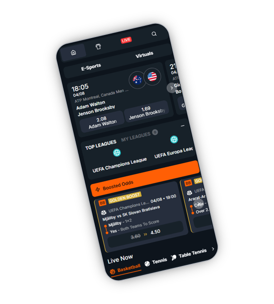 LuckLeopard Casino sports betting hub with football, tennis, basketball and esports markets